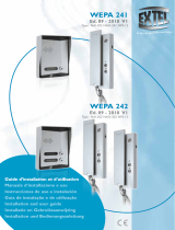 Extel WEPA 241-242 Manuale del proprietario
