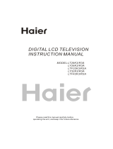 Haier LT26K3 Manuale del proprietario