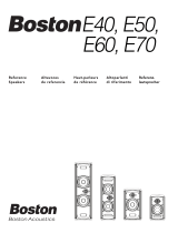 Boston Acoustics E60 Manuale del proprietario