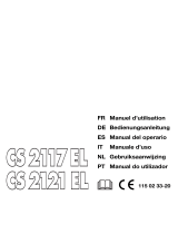 Jonsered CS 2121 EL Manuale del proprietario