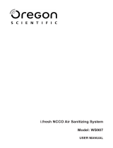Oregon Scientific WS907 Manuale del proprietario