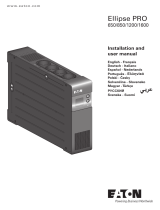 Eaton ELLIPSE PRO 1200 IEC Manuale del proprietario