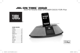 JBL ON TIME 200ID Manuale del proprietario