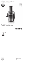 Philips HR1863 Manuale del proprietario