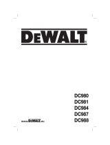 DeWalt dc 988 Manuale del proprietario