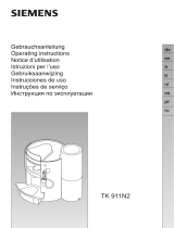 Siemens TK911NXCH/02 Manuale del proprietario