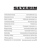 SEVERIN AT 2515 - GRILLE-TOUS-PAINS Manuale del proprietario