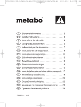 Metabo BA E 1075 Manuale del proprietario