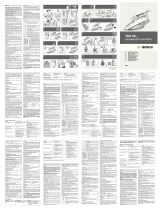 Bosch TDA6665 Sensixx B5 Automatic Manuale del proprietario