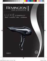 Remington Remington Luxe Compact D2011 Manuale del proprietario