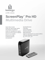 Iomega ScreenPlay Pro HD Multimedia Drive Manuale del proprietario