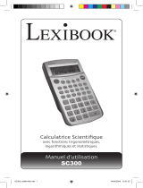 Lexibook SC300 Manuale del proprietario