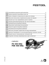 Festool CARVEX PSB 400 EBQ Manuale del proprietario