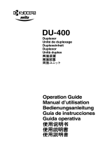 KYOCERA DU-400 Manuale del proprietario