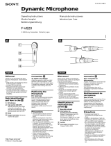 Sony F-V820 Manuale utente