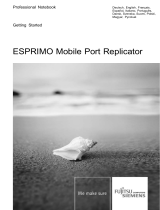 Fujitsu ESPRIMO MOBILE PORT REPLICATOR Manuale del proprietario