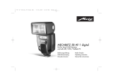 Metz mecablitz 58 AF-1 digital Sony Manuale del proprietario