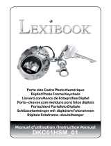 Lexibook PORTE CLES CADRE PHOTO NUMERIQUE Manuale del proprietario