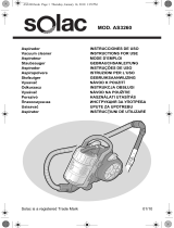 Solac AS3260 Multicyclonic Manuale del proprietario