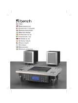 EBENCH KH 350 DESIGN AUDIO SYSTEM WITH CD PLAYER AND DIGITAL RADIO Manuale del proprietario