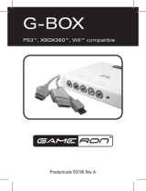 AWG G-BOX FOR PS3, XBOX 360 & WII Manuale del proprietario