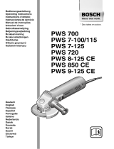 Bosch PWS 9-125 CE Manuale del proprietario