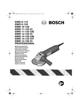 Bosch GWS 8-125 Manuale del proprietario