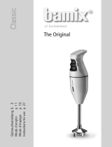 Bamix GASTRO 200 PROFESSIONAL DAILY Manuale del proprietario