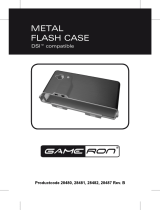 GAMERON METAL FLASH CASE DSI COMPATIBLE Manuale del proprietario