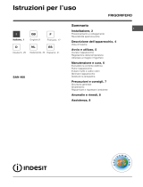 Indesit SAN400 (I, GB, F, D, NL, ES) Manuale del proprietario