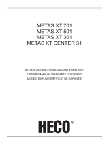 Heco METAS XT CENTER 31 Manuale del proprietario