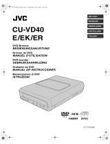 JVC CU-VD40EK Manuale del proprietario