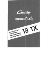 Candy 18 TX Manuale del proprietario