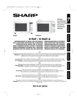 Sharp R-969ST-A Manuale del proprietario