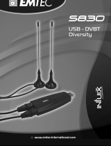 Emtec TUNER TNT DIVERSITY USB S830 Manuale del proprietario