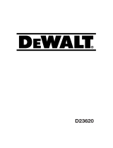 DeWalt D23620 Manuale del proprietario