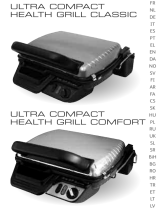 Tefal ULTRA COMPACT HEALTH GRILL COMFORT Manuale del proprietario