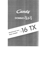 Candy 16 TX Manuale del proprietario