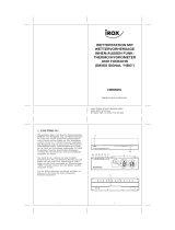 Irox HBR555 Manuale del proprietario