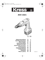 Kress ASX 132 Manuale del proprietario