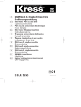 Kress SBLR 2255 Manuale del proprietario
