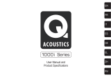 Q-ACOUSTICS 1000I Manuale del proprietario