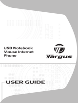 Targus USB NOTEBOOK MOUSE INTERNET PHONE Manuale del proprietario