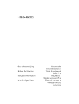 AEG HK884400XG Manuale del proprietario