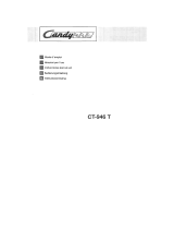 Candy CT-946 T Manuale del proprietario