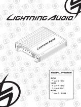 Audio Design LA-5100 Manuale del proprietario