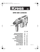 Kress BMH 600 CARBON Manuale del proprietario