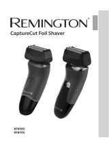 Remington Rasoir Pour Homme Xf8505 Rasoir À Grille Tondeuse Noir, Gris Manuale del proprietario