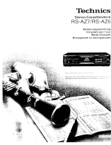 Technics RS-AZ6 Manuale del proprietario