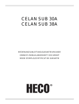 Heco CELAN SUB 38A Manuale del proprietario